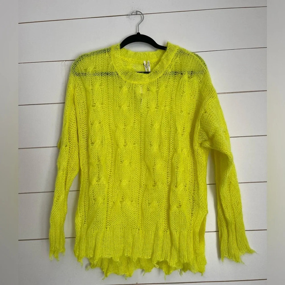 Anthropologie the posey stitchy distressed sweater - Picture 7 of 14